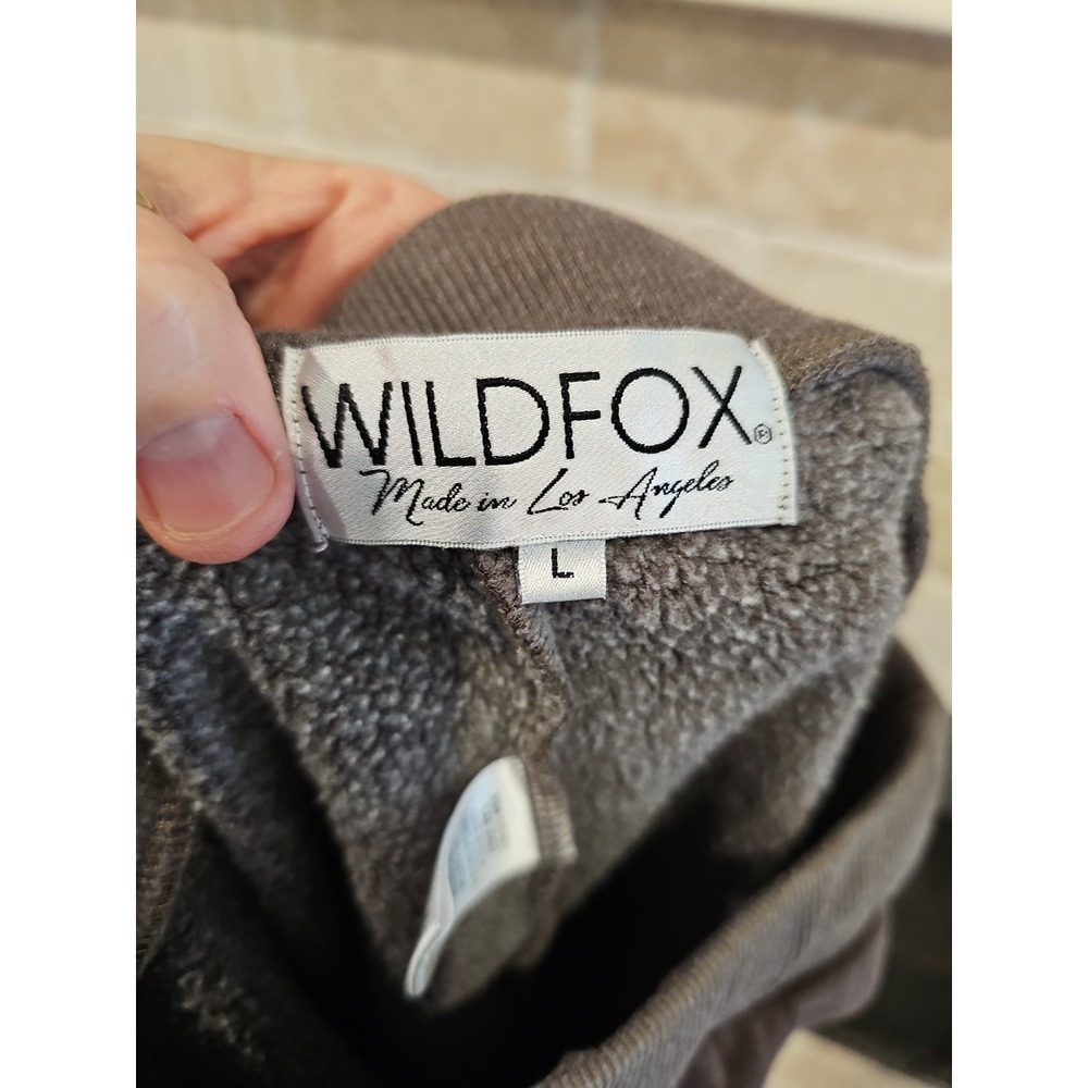 Wild Fox Chocolate Sweatpant Size Large 30/27 - Picture 3 of 5